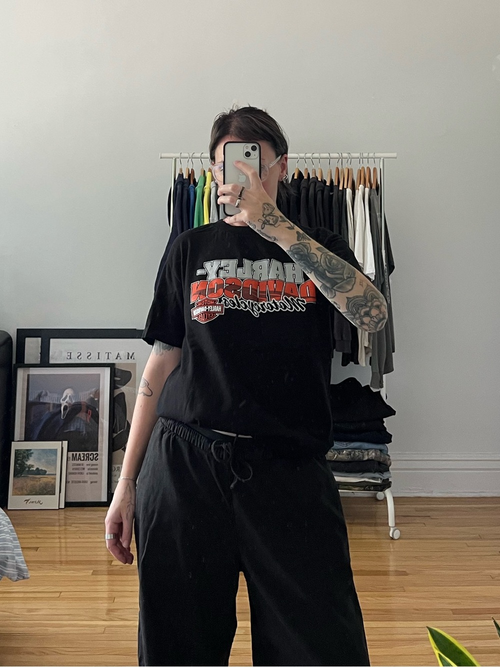 vintage harley davidson tee